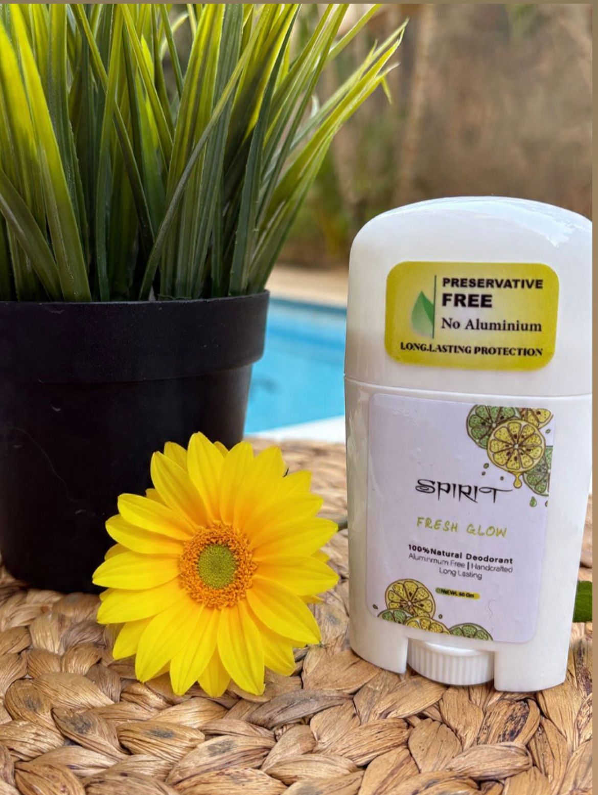 Natural Deodorant Lemon