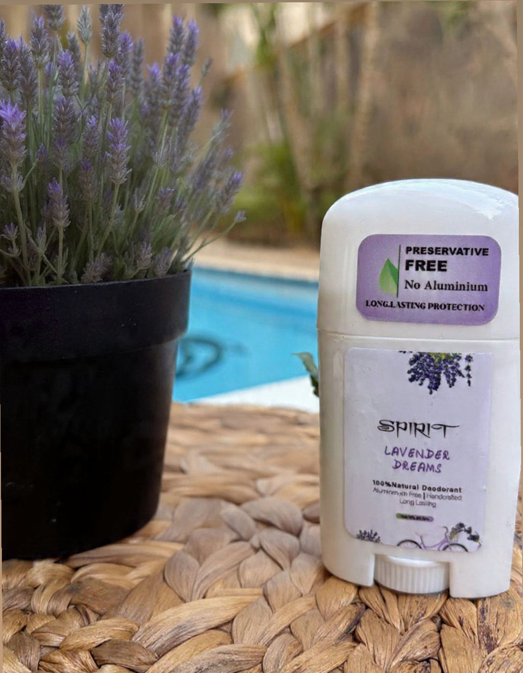 Natural Deodorant Lavender