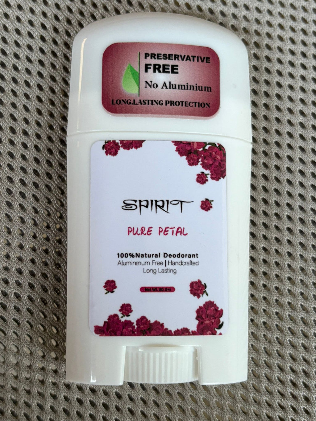 Natural Deodorant Rose